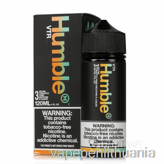 Vtr Vape The Rainbow - Humble Juice Co. - 120 Ml 6 Mg Vape Skysčio